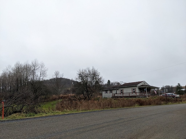 view of road