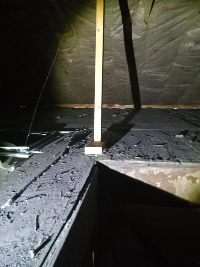 2703 Phoenix Run Rd, Sabinsville, PA 16943 - view of unfinished attic