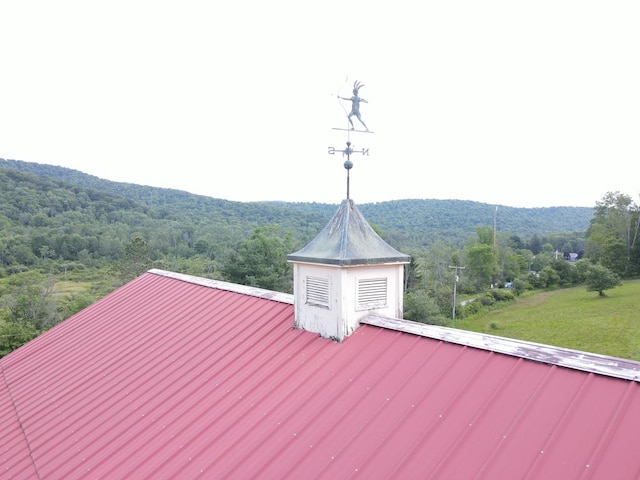 971 Indian Creek Rd, Eldred, PA 16731 - wooden deck featuring a wooded view