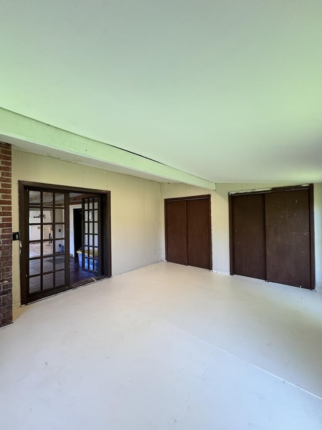 971 Indian Creek Rd, Eldred, PA 16731 - unfurnished bedroom featuring concrete flooring