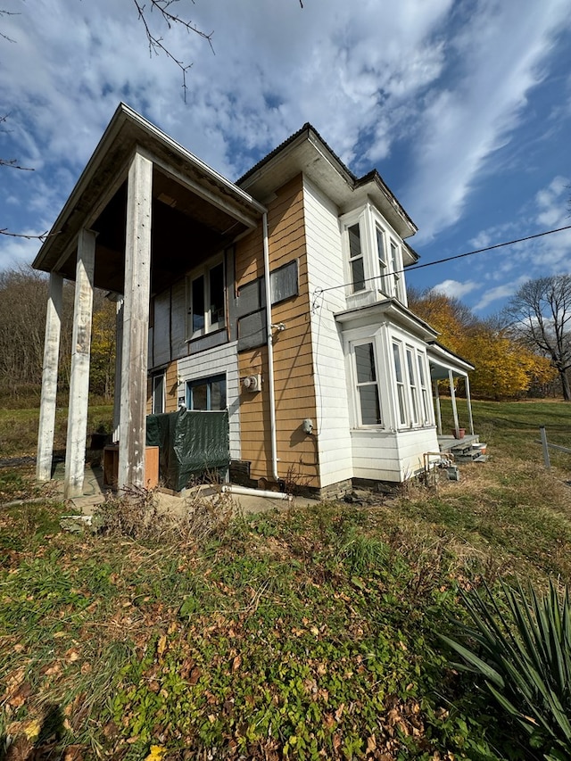 view of property exterior