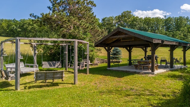 481 Case Rd, Sayre, PA 18840 - surrounding community featuring a gazebo and a yard