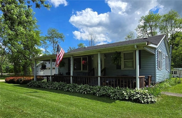 12655 Berwick Tpke, Gillett, PA 16925 - view of front of home featuring a front lawn and a porch