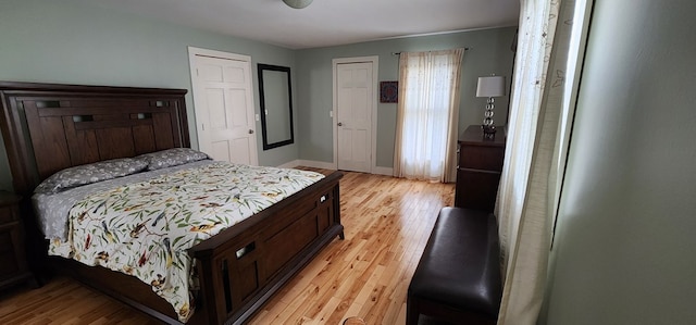 30 S Academy St, Mansfield, PA 16933 - bedroom with baseboards and light wood-style flooring