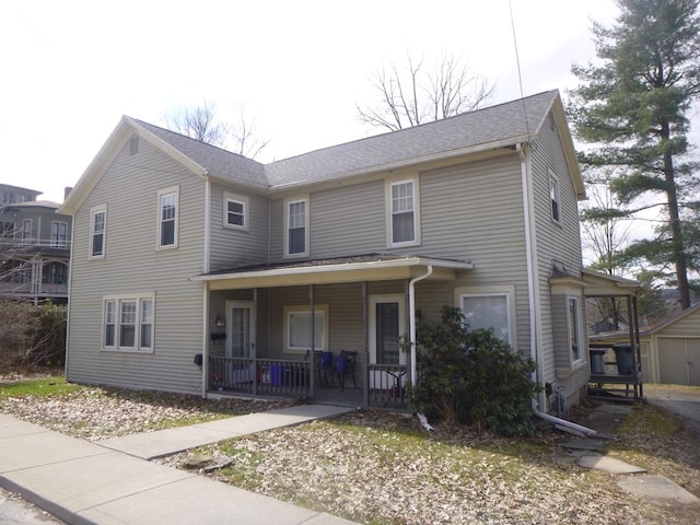 30 S Academy St, Mansfield, PA 16933 - traditional-style house with covered porch