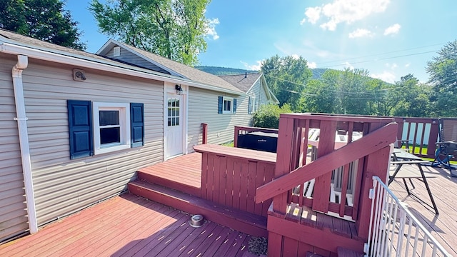 106 Magnolia St, Athens, PA 18810 - view of deck