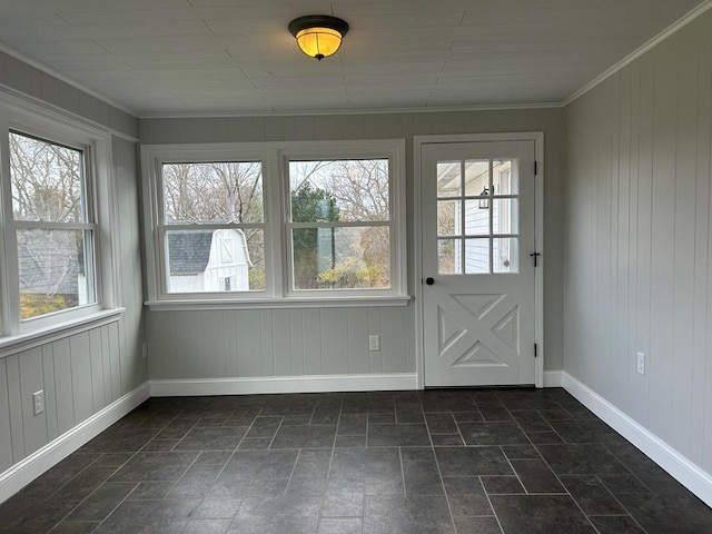 interior space featuring a healthy amount of sunlight