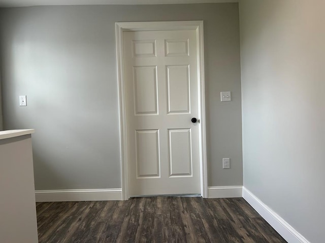 342 Smoke Rise Rd, Mansfield, PA 16933 - spare room with dark wood-style floors and baseboards