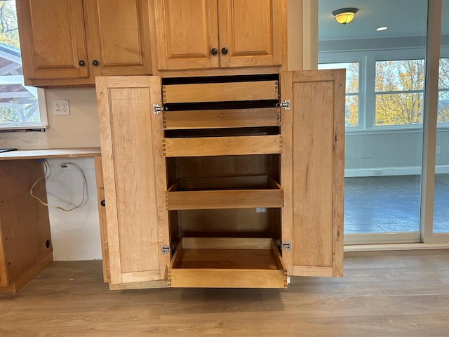 closet featuring beverage cooler