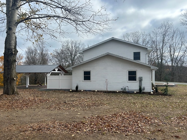 342 Smoke Rise Rd, Mansfield, PA 16933 - view of side of property featuring a carport