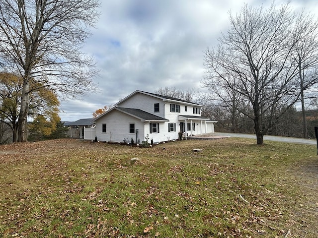 342 Smoke Rise Rd, Mansfield, PA 16933 - view of front of house with a front yard, driveway, and a garage