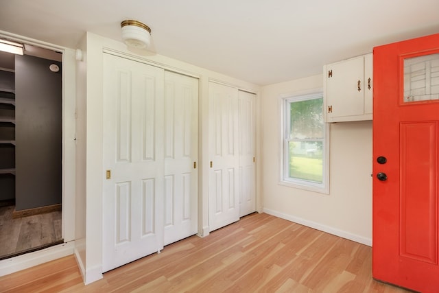 213 Holden St, Osceola, PA 16942 - foyer featuring light wood finished floors and baseboards