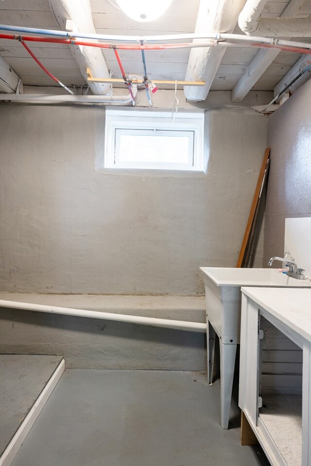 213 Holden St, Osceola, PA 16942 - view of basement
