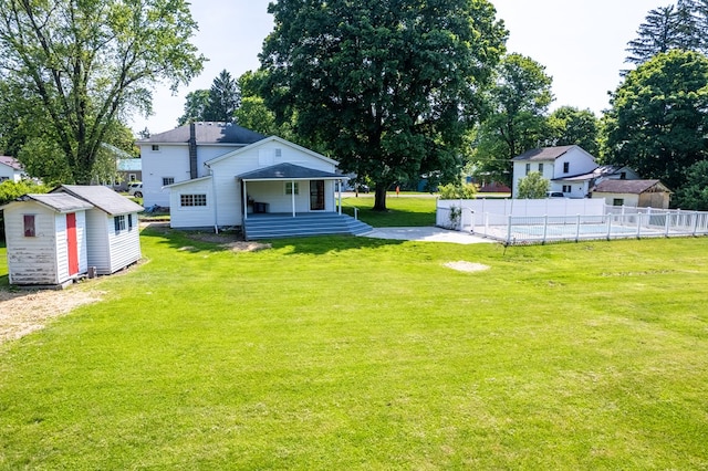 213 Holden St, Osceola, PA 16942 - view of yard with covered porch