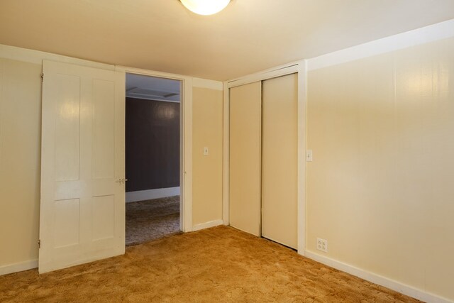 213 Holden St, Osceola, PA 16942 - unfurnished bedroom featuring carpet flooring, a closet, and baseboards