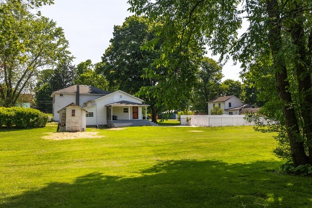 213 Holden St, Osceola, PA 16942 - view of yard with a porch