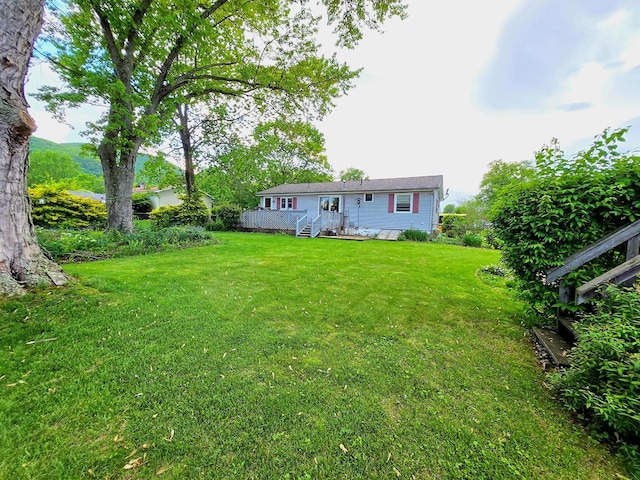 16 Evergreen Dr, Tunkhannock, PA 12155 - view of green lawn