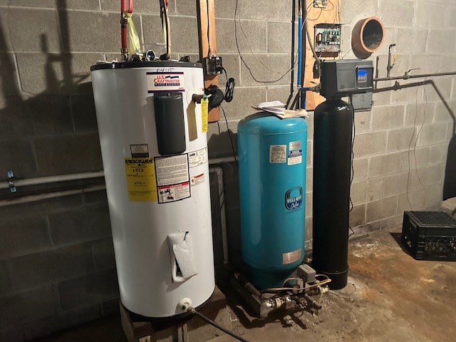 utilities with electric water heater