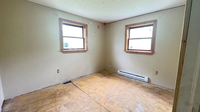 8380 Sheshequin Rd, Athens, PA 18810 - unfurnished room with a baseboard radiator