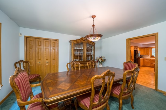 105 Laurel Ln, Sayre, PA 18840 - dining area featuring carpet floors