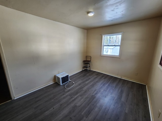 504 S E St, Coudersport, PA 16915 - spare room featuring dark wood finished floors and baseboards
