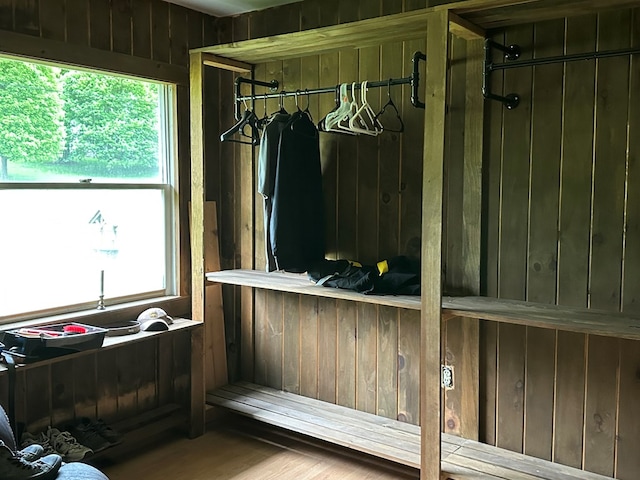 3092 Rte 155, Port Allegany, PA 16743 - mudroom with wood walls and wood finished floors
