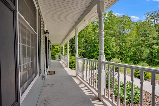 5 Sylvan Glen Rd, Wellsboro, PA 16901 - view of covered porch