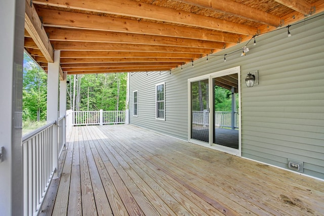 5 Sylvan Glen Rd, Wellsboro, PA 16901 - view of deck