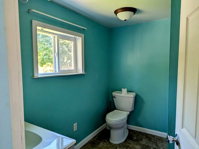 bathroom with toilet