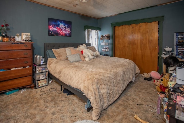 64 Extension St, Mansfield, PA 16933 - bedroom with carpet and ornamental molding