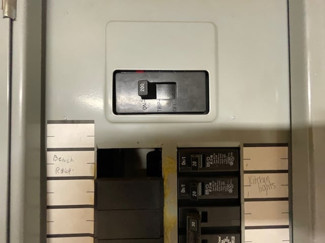 401 Center St, Ulysses, PA 16948 - detailed view of electric panel