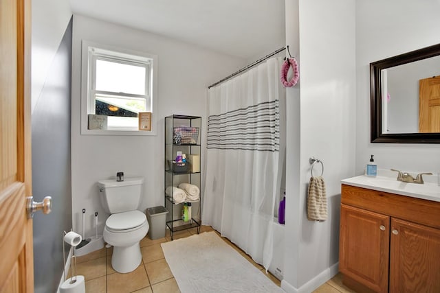 40 Wetmore St, Wellsboro, PA 16901 - full bathroom featuring vanity, tile patterned flooring, and a shower with curtain