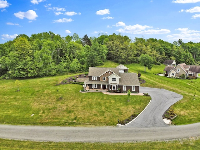 77 Hunters Trl, Wellsboro, PA 16901 - view from above of property with a forest