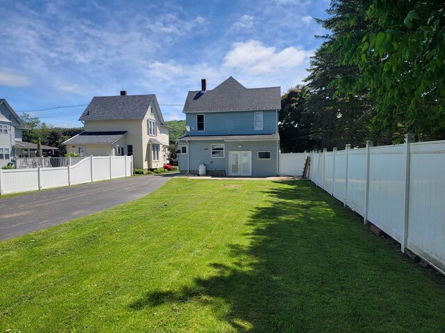 605 Wells Ave, Athens, PA 18810 - back of house with asphalt driveway