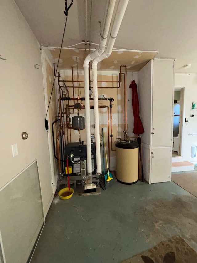 utilities with water heater