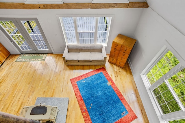 511 Steam Mill Rd, Wellsboro, PA 16901 - living area featuring wood-type flooring