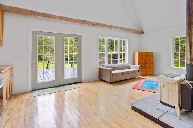 511 Steam Mill Rd, Wellsboro, PA 16901 - entryway with light wood-type flooring