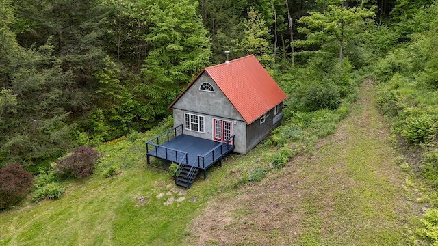 511 Steam Mill Rd, Wellsboro, PA 16901 - view of subject property with a forest