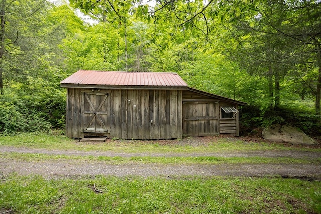511 Steam Mill Rd, Wellsboro, PA 16901 - view of outbuilding featuring a view of trees