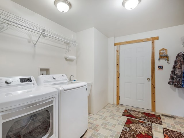 102 Fred Catlin Rd, Owego, NY 13827 - laundry area with washer and dryer and laundry area