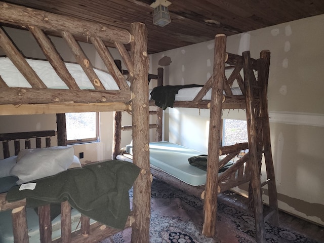 1358 S Brookland Rd, Ulysses, PA 16948 - bedroom featuring wood ceiling
