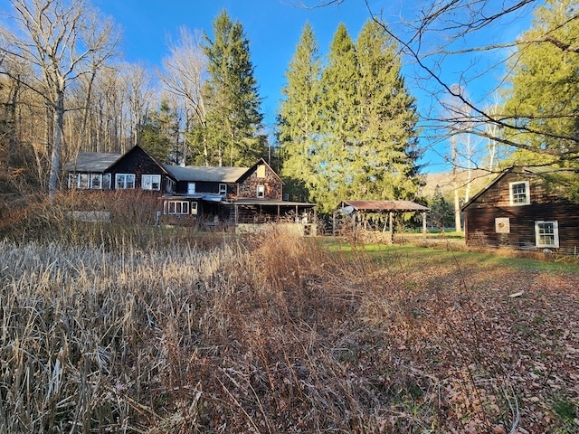 1358 S Brookland Rd, Ulysses, PA 16948 - view of yard