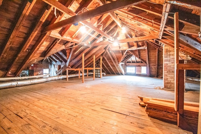 818 W Water St, Elmira, NY 14905 - view of attic
