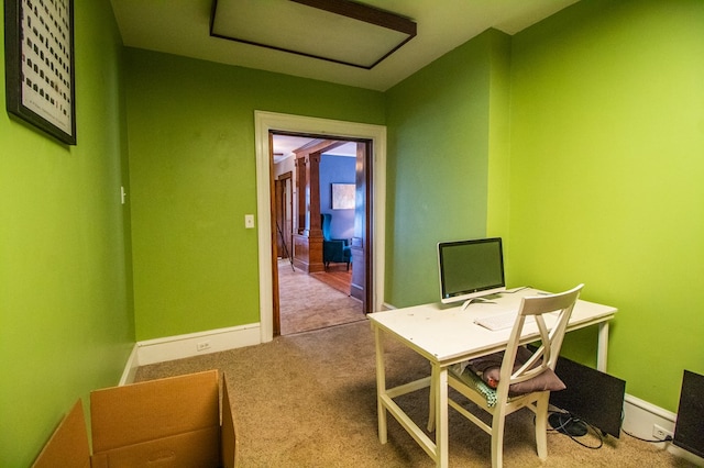 818 W Water St, Elmira, NY 14905 - office with carpet flooring and baseboards