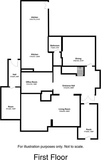 818 W Water St, Elmira, NY 14905 - view of property floor plan