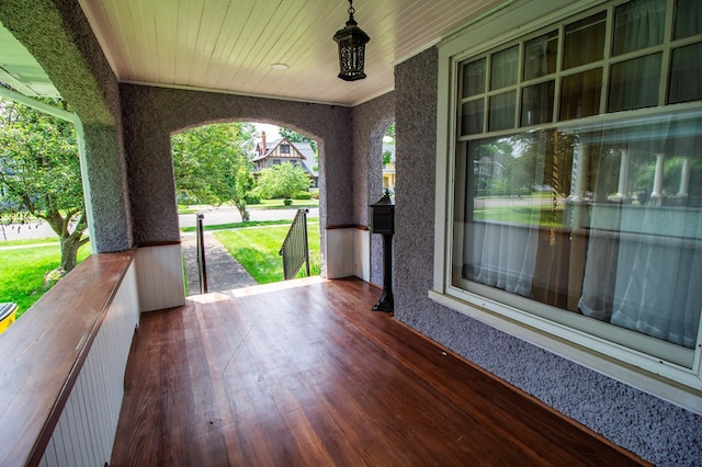 818 W Water St, Elmira, NY 14905 - view of porch