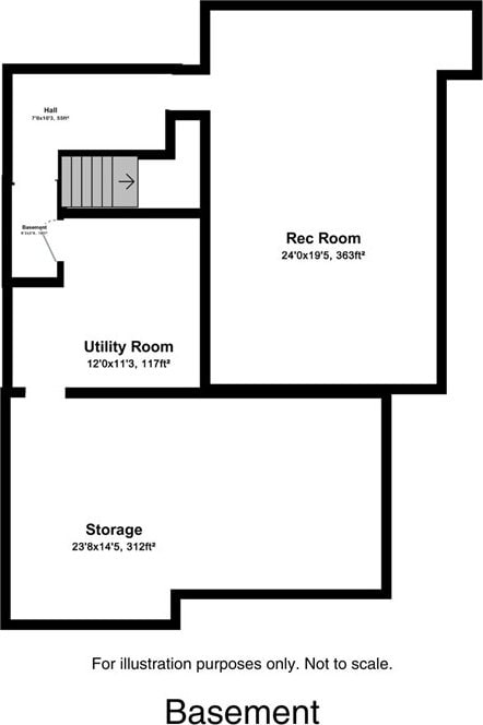 818 W Water St, Elmira, NY 14905 - view of property floor plan