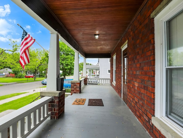 29 Cadwell Ave, Waverly, NY 14892 - view of covered porch
