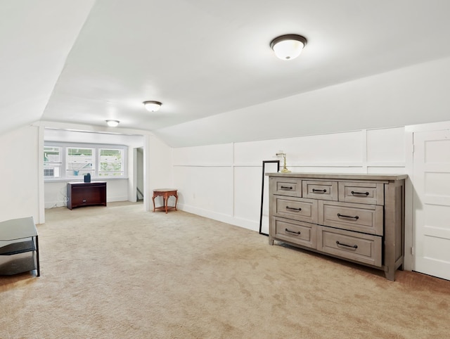 29 Cadwell Ave, Waverly, NY 14892 - additional living space featuring lofted ceiling and light colored carpet