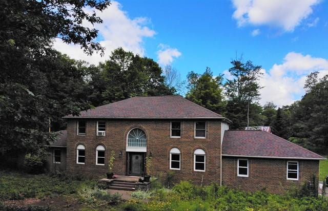 view of colonial home